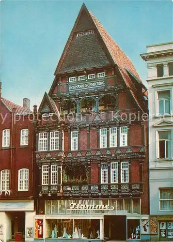 AK / Ansichtskarte Minden Westfalen Haus Schmieding am Markt Historisches Gebaeude Kat. Minden