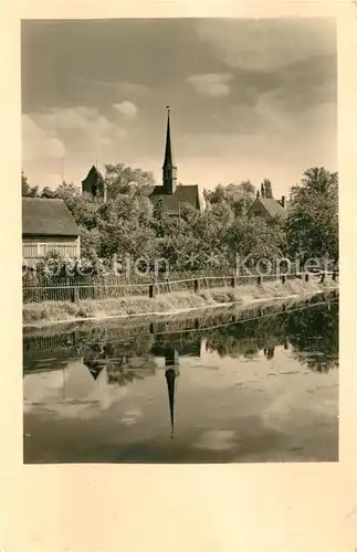 AK / Ansichtskarte Langebrueck Kirche  Kat. Dresden