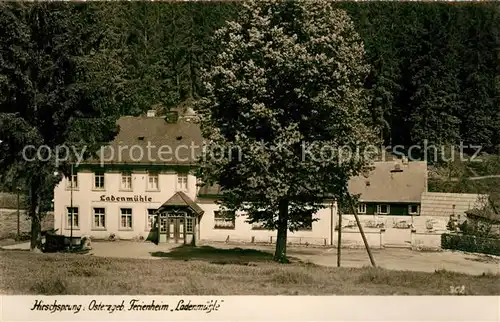 AK / Ansichtskarte Hirschsprung Ferienheim Ladenmuehle  Kat. Altenberg