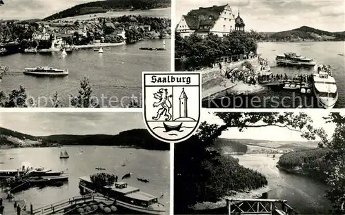 AK / Ansichtskarte Saalburg Saale Teilansichten Kat. Saalburg Ebersdorf