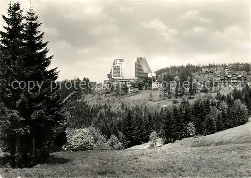 AK / Ansichtskarte Oberhof Thueringen mit Interhotel Panorama Kat. Oberhof Thueringen