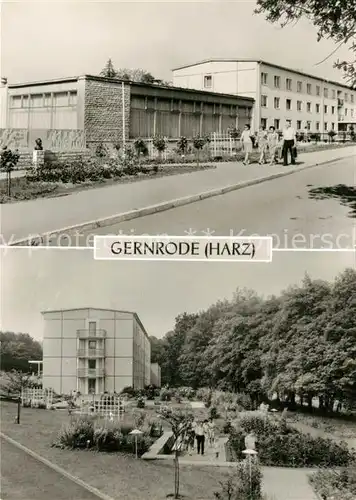 AK / Ansichtskarte Gernrode Harz FDGB Erholungsheim Fritz Heckert Kat. Gernrode Harz