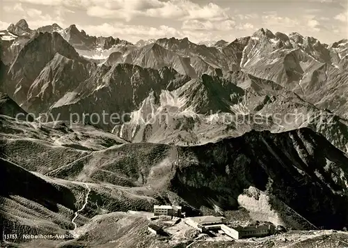 AK / Ansichtskarte Nebelhorn Bergstation Allgaeuer Alpen Kat. Oberstdorf