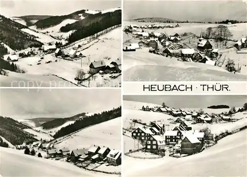 AK / Ansichtskarte Heubach Thueringen Panorama Teilansichten Kat. Hildburghausen