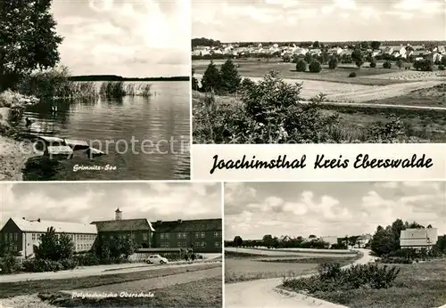 AK / Ansichtskarte Joachimsthal Grimnitz See Panorama Polytechn Oberschule Kat. Joachimsthal