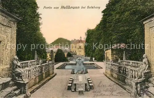 AK / Ansichtskarte Hellbrunn Schlossgarten Kat. Salzburg