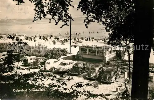 AK / Ansichtskarte Scharbeutz Ostseebad Strand Pavillon Askat Kat. Scharbeutz