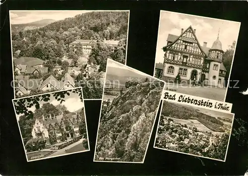 AK / Ansichtskarte Bad Liebenstein Altenstein Am Morgentor Postamt Panorama Kat. Bad Liebenstein