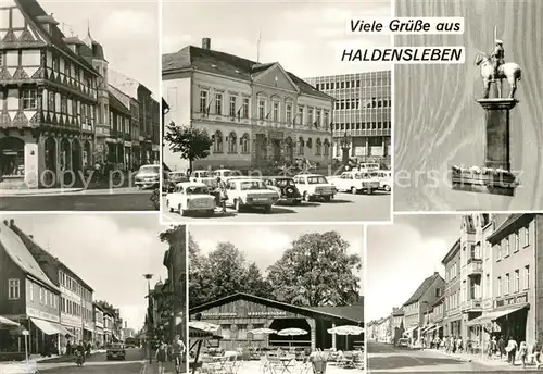 AK / Ansichtskarte Haldensleben Orts und Teilansichten Rathaus Kat. Haldensleben