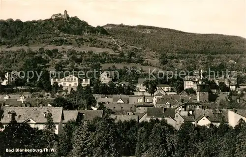 AK / Ansichtskarte Bad Blankenburg Panorama Kat. Bad Blankenburg