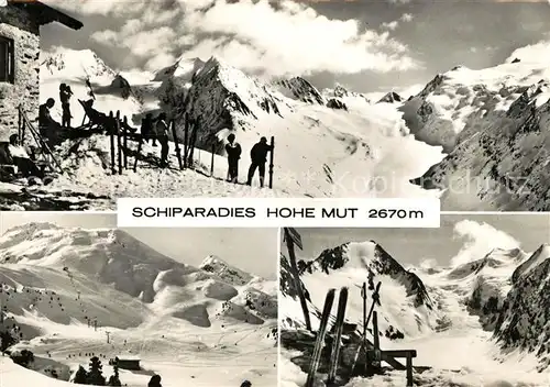 AK / Ansichtskarte Obergurgl Soelden Tirol Hohe Mut Ski Winter Kat. Soelden oetztal