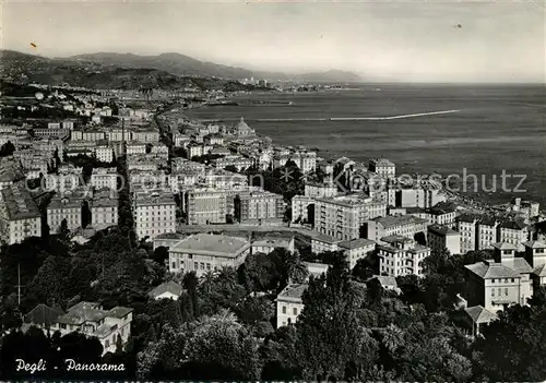 AK / Ansichtskarte Pegli Fliegeraufnahme Panorama Kat. Genua Genova
