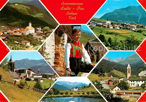 AK / Ansichtskarte Serfaus Tirol Sonnenterrasse Ladis Fiss Kat. Serfaus