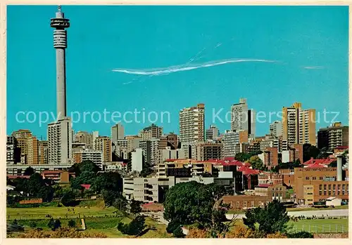 AK / Ansichtskarte Johannesburg Gauteng Panorama Fernsehturm Kat. Johannesburg