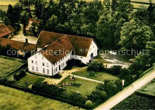 AK / Ansichtskarte Laer Bad Fliegeraufnahme Haus Moenter Meyer Kat. Bad Laer