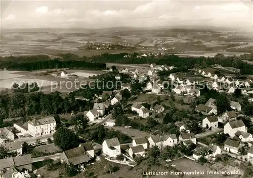 AK / Ansichtskarte Flammersfeld Fliegeraufnahme Kat. Flammersfeld