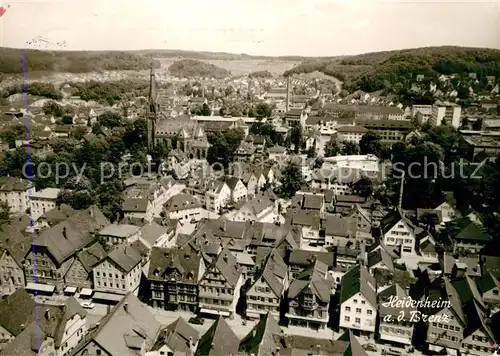 AK / Ansichtskarte Heidenheim Brenz Fliegeraufnahme Kat. Heidenheim an der Brenz