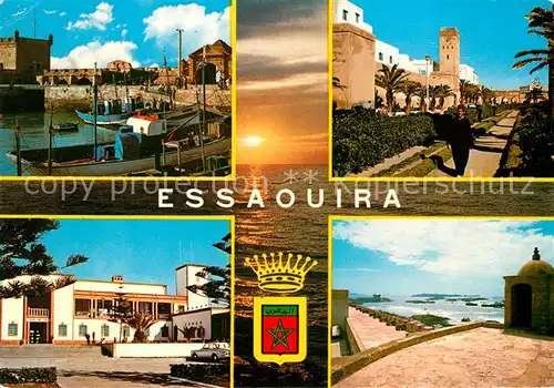 AK / Ansichtskarte Essaouira Hotel Illes Hafen Panorama Kat. Marokko