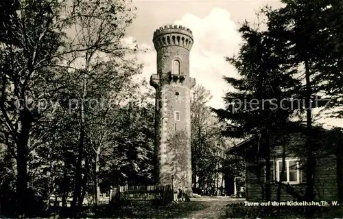 AK / Ansichtskarte Ilmenau Thueringen Turm auf dem Kickelhahn Kat. Ilmenau