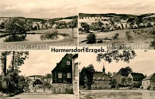 AK / Ansichtskarte Hormersdorf Erzgebirge Ortsansichten Kat. Hormersdorf Erzgebirge