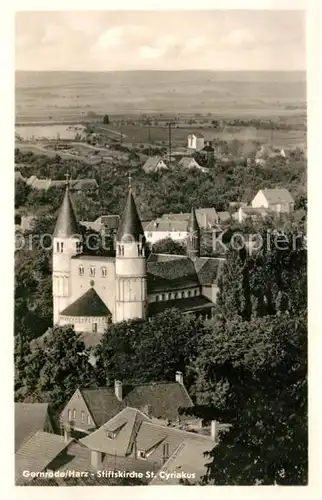 AK / Ansichtskarte Gernrode Harz Stiftskirche St Cyriakus Kat. Gernrode Harz