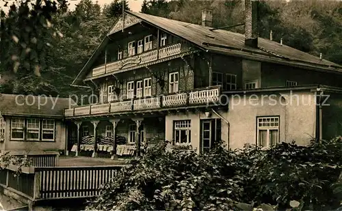 AK / Ansichtskarte Tabarz Schweizerhaus Kat. Tabarz Thueringer Wald