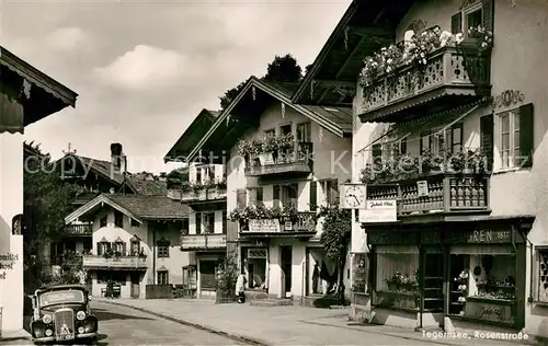 AK / Ansichtskarte Tegernsee Rosenstrasse  Kat. Tegernsee