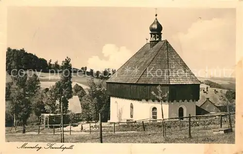 AK / Ansichtskarte Mauersberg Kreuzkapelle  Kat. Grossrueckerswalde