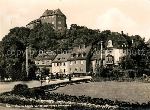 AK / Ansichtskarte Greiz Thueringen Oberes Schloss Kat. Greiz