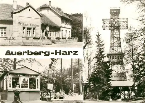 AK / Ansichtskarte Auerberg Harz Gaststaette und Kiosk Auerberg Josephskreuz Kat. Stolberg Harz