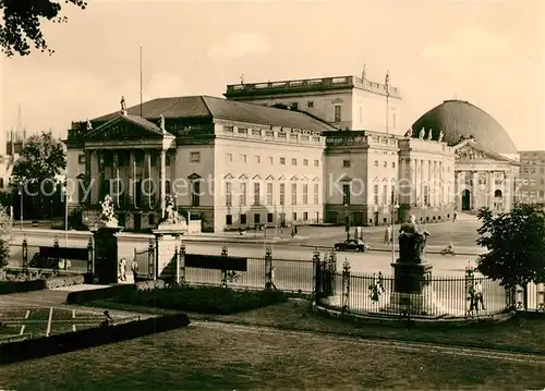 AK / Ansichtskarte Berlin Deutsche Staatsoper Kat. Berlin