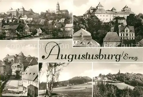 AK / Ansichtskarte Augustusburg Schloss Panorama Kat. Augustusburg