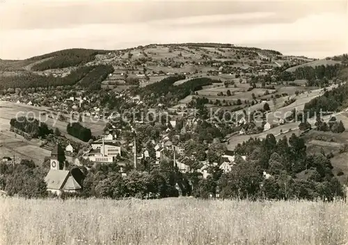 AK / Ansichtskarte Klingenthal Vogtland Blick zum Aschberg Kat. Klingenthal Sachsen