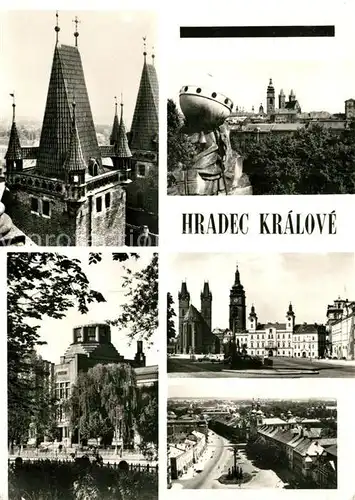 AK / Ansichtskarte Hradec Kralove Stadtansichten Kat. Hradec Kralove Koeniggraetz