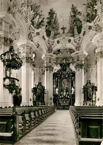 AK / Ansichtskarte Steinhausen Bad Schussenried Wallfahrtskirche  Kat. Bad Schussenried