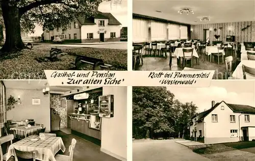 AK / Ansichtskarte Flammersfeld Gasthof Zur alten Eiche Kat. Flammersfeld