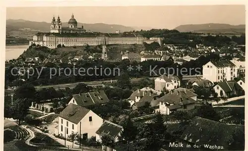 AK / Ansichtskarte Melk Donau in der Wachau Kat. Melk Wachau