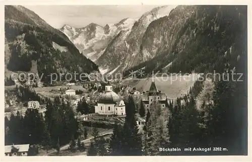 AK / Ansichtskarte Boeckstein mit Ankogel Kat. Bad Gastein