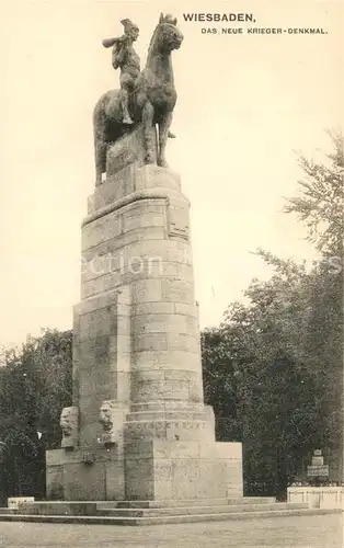 AK / Ansichtskarte Wiesbaden Neues Krieger Denkmal Kat. Wiesbaden