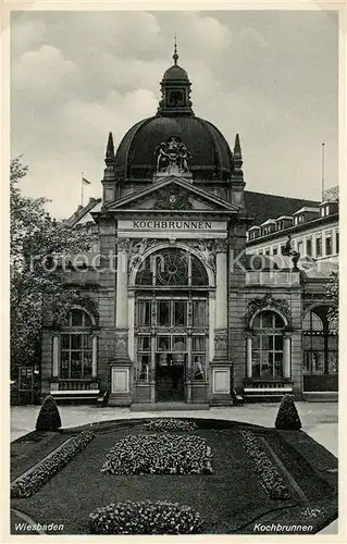 AK / Ansichtskarte Wiesbaden Kochbrunnen Kat. Wiesbaden