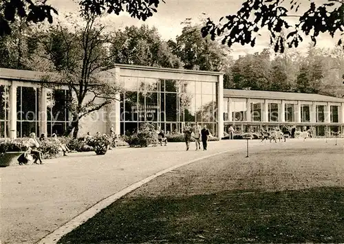 AK / Ansichtskarte Bad Salzuflen Wandelhalle Trinkbrunnen Ausschank Kat. Bad Salzuflen