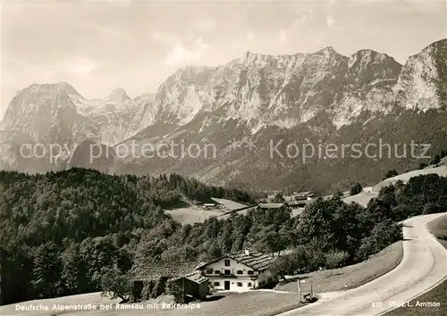 AK / Ansichtskarte Ramsau Berchtesgaden Deutsche Alpenstrae Reiteralpe Kat. Ramsau b.Berchtesgaden