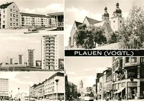 AK / Ansichtskarte Plauen Vogtland Stadtansichten Kirche Kat. Plauen