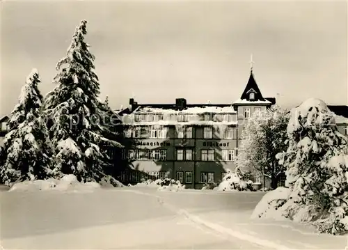 AK / Ansichtskarte Oberhof Thueringen FDGB Erholungsheim Glueck auf Kat. Oberhof Thueringen