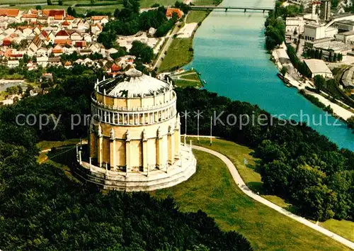 AK / Ansichtskarte Kelheim Befreiungshalle Donau Fliegeraufnahme Kat. Kelheim Donau