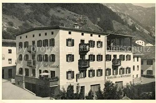 AK / Ansichtskarte Muestair Hotel Muensterhof Kat. Muestair