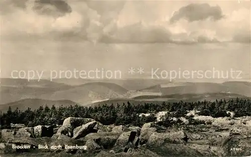 AK / Ansichtskarte Brocken Harz Ilsenburg