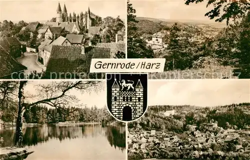 AK / Ansichtskarte Gernrode Harz  Kat. Gernrode Harz