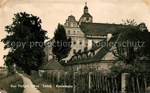 AK / Ansichtskarte Bad Pretzsch Elbe Schloss Kinderheim