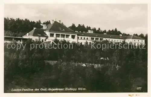 AK / Ansichtskarte Hochegg Landes Pavillon des Oesterreichischen Rotenkreuz Kat. Grimmenstein Niederoesterreich